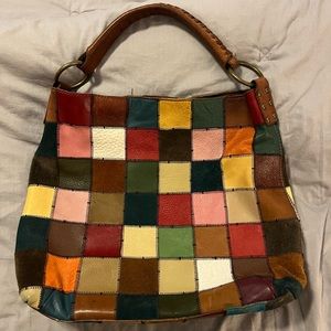 Lucky Brand patchwork purse